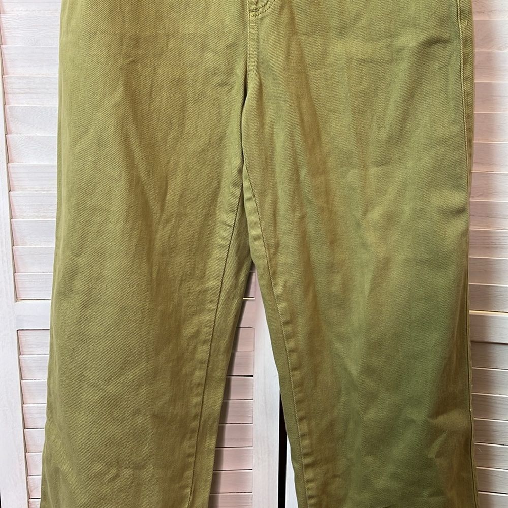 Universal Thread Wide Leg Chinos Relaxed Fit 6 Regular but long - Picture 3 of 9